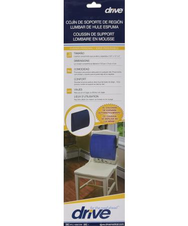 Drive Medical RTL1493COM Compressed Lumbar Cushion - Comfort & Support for Travel - Buy Internationally - Buy Online on GoSupps.com