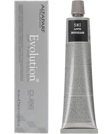 Alfaparf Chemical Hair Dyes Evolution of The Color 5NI Light Natural Intense Brown 2.05 Ounce by AlfaParf - Buy Online on GoSupps.com