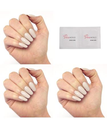 Bluesky VINTAGE BEIGE Nail Polish - Cream UV/LED Soak Off Gel Nail Polish 10ml + 2 Diva World Shine Wipes for FREE