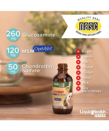 LIQUIDHEALTH 2.3 Oz Liquid Cat Glucosamine Joint Support - Hip & Joint Relief for Senior Cats & Kittens - Buy Online on GoSupps.com