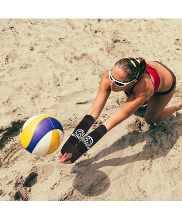 Shop Women's Volleyball Arm Sleeves Forearm Protection for Training & Sports | Wrist Support with Thumb Hole - Buy Online on GoSupps.com