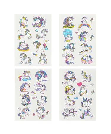24 Sheets Unicorn Party Favors | Birthday Party Decorations for Magical Celebrations - Buy Online on GoSupps.com