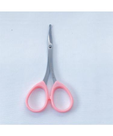 Kinugawa W-25 Scissors for Women - Sharp Nose Hair & Eyebrow Trimming Made in Japan Safety Round Blade Unwanted Hair Remover - Buy Online on GoSupps.com