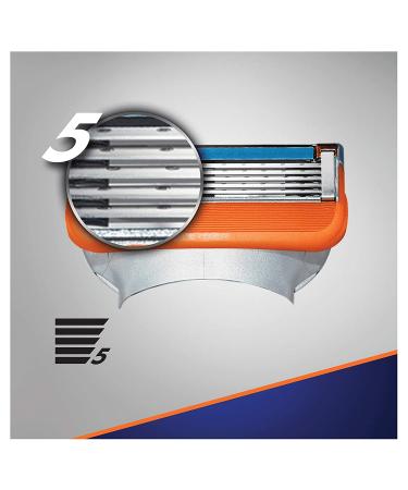 Gillette Fusion5 Men's Razor Blades - Pack of 16 Refills with Precision Trimmer - Buy Online on GoSupps.com