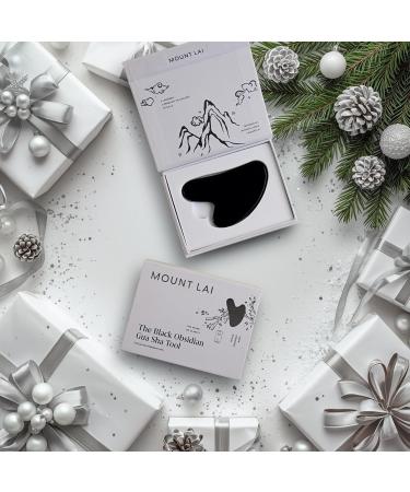 Mount Lai Obsidian Gua Sha + Vitamin C Facial Oil Radiance-Boosting Facial Duo - Buy Online on GoSupps.com
