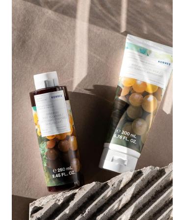 KORRES Santorini Grape Body Lotion with Aloe Vera - Vegan Dermatologically Tested 200ml - Best Hydrating Moisturizer for All Skin Types - Buy Online on GoSupps.com