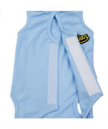 Komate Cat Surgical Recovery Suit | Post Surgery Cotton Pet Physiological Clothes | E-Collar Alternative for Cats & Dogs (S Pink) - Buy Online on GoSupps.com