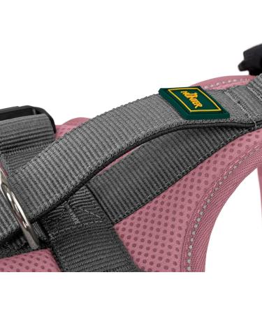 Hunter Maldon Up Harness - Size M - Old Pink/Grey | Premium Dog Harness for Comfortable International Shipping - Buy Online on GoSupps.com