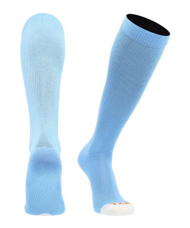 MadSportsStuff Baseball Socks - for Boys or Men Girls or Women - Youth and Adult sizes Columbia Blue Small