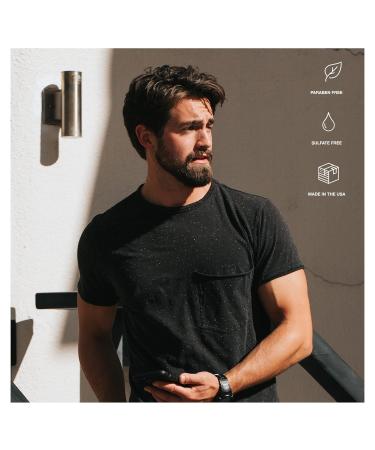 CRVFT Men's Exfoliating Facial Scrub 1.7oz - Deep-Clean Exfoliation for All Skin Types | Paraben & Sulfate Free | Made in USA | Smoother Complexion - Buy Online on GoSupps.com