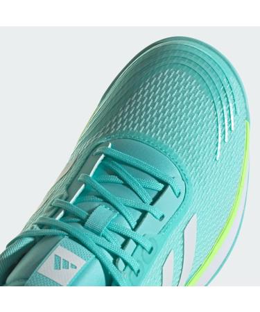 Buy adidas Women's Novaflight Volleyball Shoes - Low | Flash Aqua Ftwr White Lucid Lemon | International Shipping Available - Buy Online on GoSupps.com