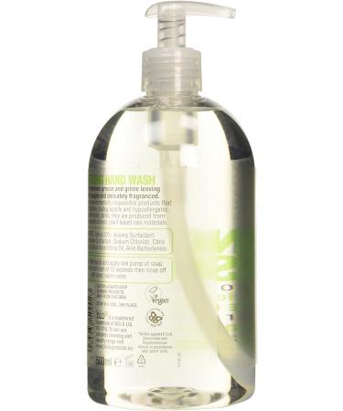 Bio-D Anti Bacterial Hand Wash with Lime and Aloe - 500 ml (Pack of 1) - Buy Online on GoSupps.com