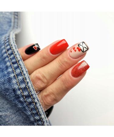 Buy Semilac UV Nail Polish Hybrid 392 Red HeartBreaker - 7ml | Love is in the Nails Collection | International Shipping Available - Buy Online on GoSupps.com