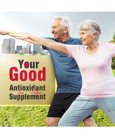 CoQ10 200mg Softgels for Heart Health | Powerful Antioxidant & Energy Booster | High Absorption Nutritional Supplement | 40 Count - Buy Online on GoSupps.com