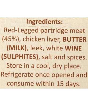 La Cuna Red Legged Partrid Pate 85 g - Buy Online on GoSupps.com