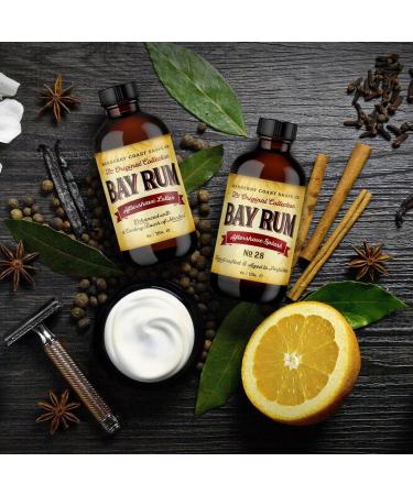 Buy Bay Rum Aftershave Splash for Men - Authentic Bay Oils from Dominican Republic - Natural Ingredients - 4oz - Barberry Coast Shave Co - Buy Online on GoSupps.com