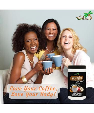 Coffee Mix with Collagen Protein (90 Calories) Colombian Coffee Coconut Collagen & Turmeric | Lightly Sweetened with Monk Fruit | 16 oz (6 Pack) - Buy Online on GoSupps.com