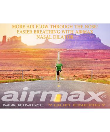 Airmax Sport Nasal Dilators Trial Pack - Improve Airflow - Blue Transparent - Small & Medium Sizes - Buy Online on GoSupps.com