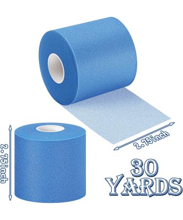3 Pieces Athletic Pre Wrap Tape for Hair - Blue 2.75 Inch by 30 Yards - Buy Online on GoSupps.com