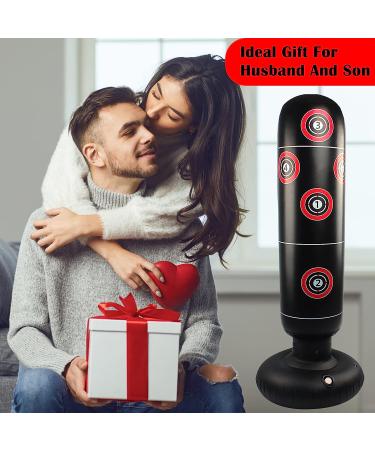 Punching Bag with Stand for Adults - 63 Free Standing Boxing Bag for Training MMA Kickboxing Fitness - Buy Online on GoSupps.com