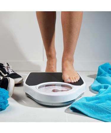 Salter 145 Mechanical Bathroom Scale - Accurate and Easy-to-Read - Buy Online on GoSupps.com