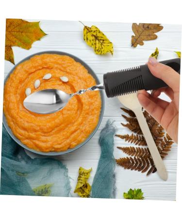 Solustre 3-Part Flexible Stainless Steel Cutlery Set | Portable Utensils for Disabled | Ergonomic Bendable Teaspoon & Dining Aids - Buy Online on GoSupps.com