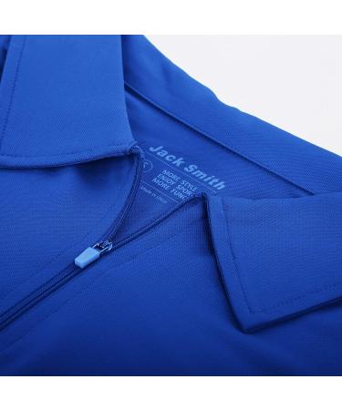 JACK SMITH Women Golf Polo Shirt - Royal Blue XX-Large | Moisture Wicking Tennis Sports Top - Buy Online on GoSupps.com