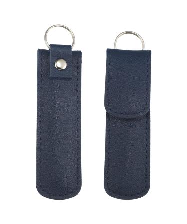 VOCOSTE 6Pcs Stainless Steel Ear Cleansing Tool Set with Faux Leather Packaging - Dark Blue - Buy Online on GoSupps.com