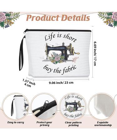 Inbagi Sewing Gift Set for Seamstress Women - Cosmetic Bag, Quilting Coffee Mug, Quilter Keychain - Funny Gifts for Quilters and Sewing Lovers - Buy Online on GoSupps.com