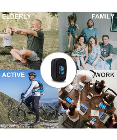 Buy CONTEC CMS50NA Fingertip Pulse Oximeter - Accurate SPO2 & Pulse Rate Monitor with OLED Display (Black) - International Shipping Available - Buy Online on GoSupps.com