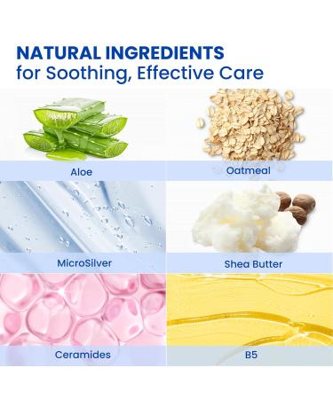 pureskin Bed Sore Cream Fast-Healing: Pressure Sore Treatment for Elderly Bedridden & Wheelchair Users Natural Soothing Formula for Sensitive Skin Large 5 oz Size - Buy Online on GoSupps.com