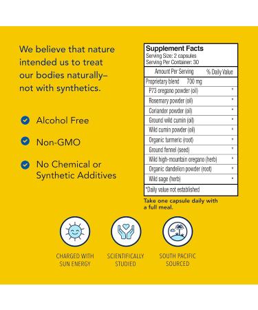 NORTH AMERICAN HERB & SPICE LivaClenz - 60 Capsules - Concentrated Herbs & Spices - Healthy Liver Digestive & Nutritional Support - Non-GMO - 30 Servings - Buy Online on GoSupps.com