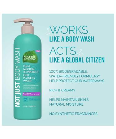 Seventh Generation Lavender & Cedarwood Body Wash - 16.5 OZ - Natural Ingredients Eco-Friendly International Shipping - Buy Online on GoSupps.com