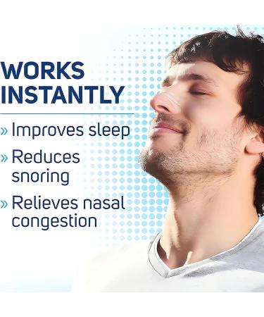 100 Anti Snoring Nasal Strips - Easy Breath Reduce Snoring & Improve Sleep (66mmX19mm) - International Shipping Available - Buy Online on GoSupps.com