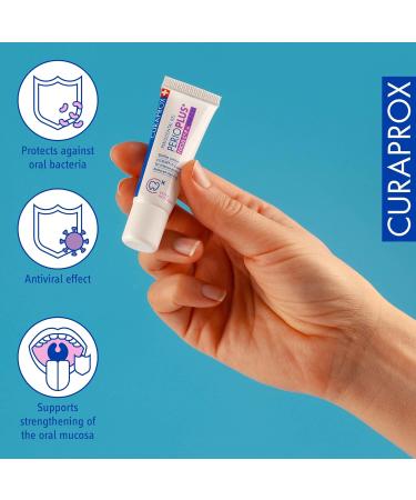 Curaprox PerioPlus+ Focus Gel 10ml - Gum Disease Treatment & Enamel Repair - Buy Online on GoSupps.com
