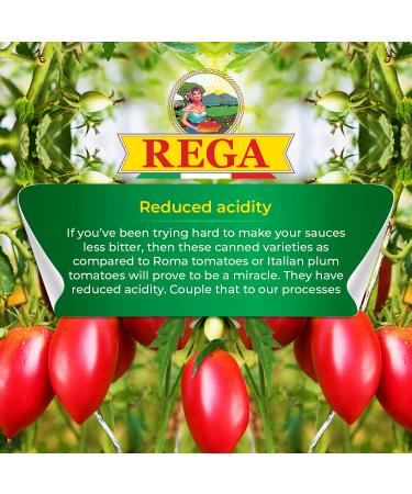 San Marzano DOP Whole Peeled Plum Tomatoes - 28 oz (Pack of 6) - Buy Online on GoSupps.com