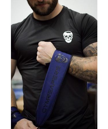 Gymrepers Strength Wrist Bandages - Ultimate Support for Cross-Training Olympic Lifting and Calisthenics | Unisex Navy Wrist Wraps - Buy Online on GoSupps.com
