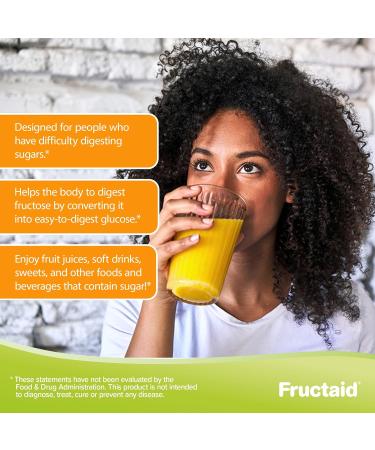 Enzyme Supplement - 90 Capsules so That You can Enjoy Fruits Fruit Juices Soft Drinks and Sweets Again Dietary Supplement Gluten-Free Lactose-Free 1 Count (Pack of 90) - Buy Online on GoSupps.com