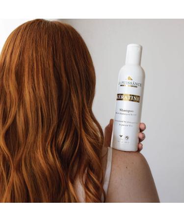 Keratin Shampoo for Dry Damaged Hair | Moisturizing Anti Frizz Shampoo for Color Treated Hair | Shine & Strength 10 fl oz - Buy Online on GoSupps.com