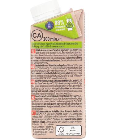 Oat Choco Calcium NaturGreen 200 ml - Buy Online on GoSupps.com