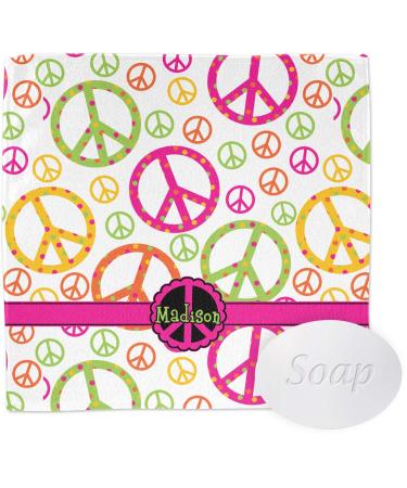 YouCustomizeIt Personalized Peace Sign Washcloth
