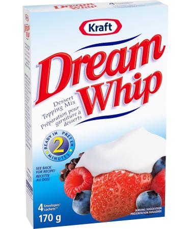 Kraft Dream Whip Whipped Topping Mix 170g (Pack of 18) - Buy Online on GoSupps.com