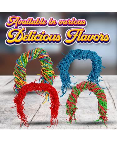 Dee Best Strawberry Flavored Red String Licorice Candy | Soft Chewy Shoestring Licorice | Great for Decorating | 32 Ounces - Buy Online on GoSupps.com