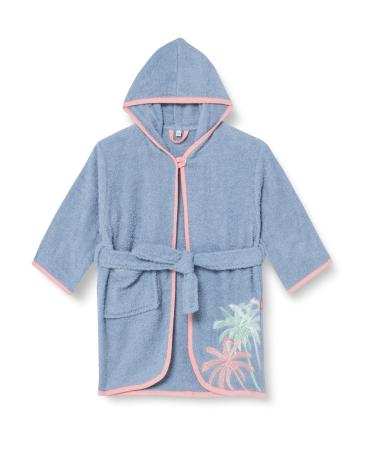 Playshoes Unisex Kinder Frottee-Bademantel Morgenmantel 98-104 Palmen