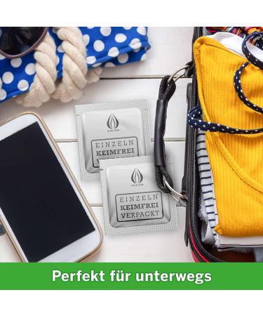 Ocuvers Eye Cleaning Wipes - Hygienic Eyelid Care with Hyaluron & Aloe Vera | 20 Pads for Dry Eyes Blepharitis & Inflammation - Buy Online on GoSupps.com