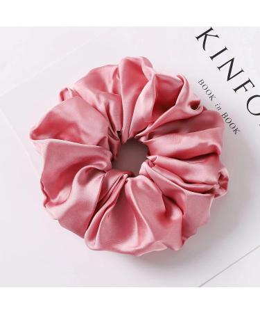 6-Piece Big Satin Silk Scrunchies Hair Set | No Damage Ponytail Holder Ties - Buy Online on GoSupps.com
