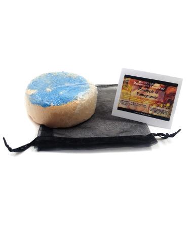 Ancient Wisdom Effervescent Gallet Bath Ball Pineapple and Pomegranate 200 g