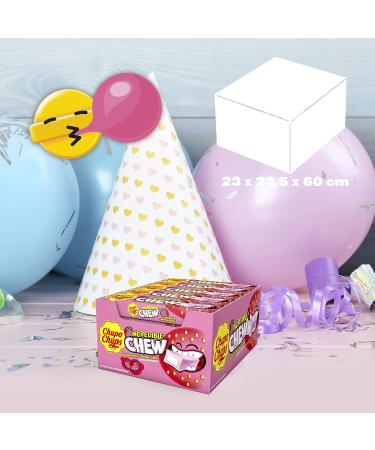 Chupa Chups Incredible Chew Strawberry - 20 Poles of Chewing Candy | International Shipping Available - Buy Online on GoSupps.com