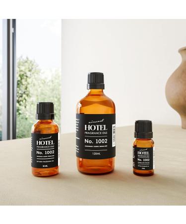 AirScent Hotel Diffuser Oil No. 1002 - Lemongrass Jasmine Amber - Hotel Scent Dupe - Premium Fragrance Oil for Ultrasonic and Waterless Diffusers and Crafting - 10 mL .34 fl oz Glass Dropper Bottle 0.34 Fl Oz (Pack of 1) - Buy Online on GoSupps.com