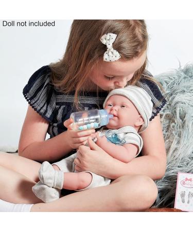 JC Toys 3-Piece Doll Accessory Set - Bottle Pacifier & Rattle for Kids | Fits All Wrists Up to 50 cm | Perfect Gift for Ages 2+ - Buy Online on GoSupps.com